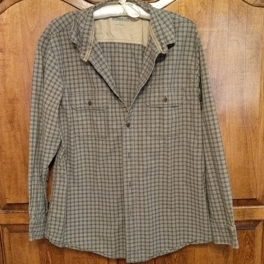 Outdoorlife men's button-up shirt